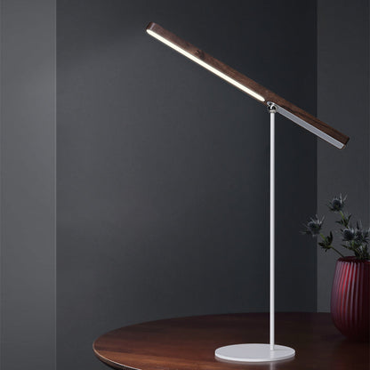 WoodieGleam | Modern slim table lamp