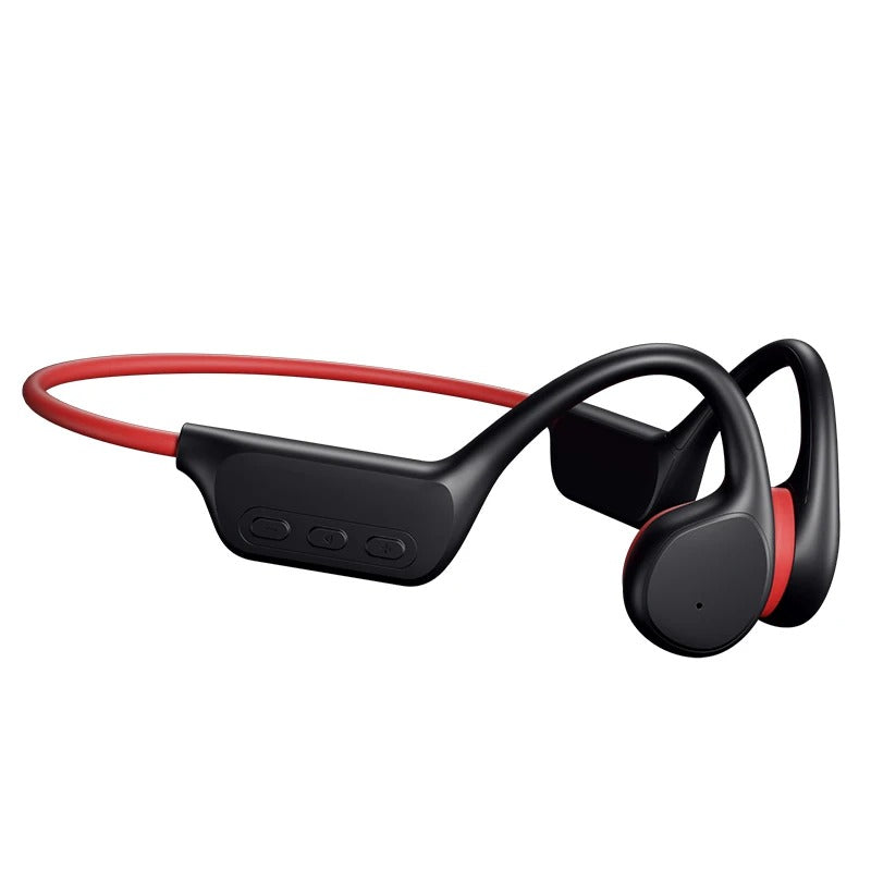 Bone-Conduction Sport-Kopfhörer IPX8 mit 32 GB Speicher, Bluetooth 5.3 & 360°-Flex-Design – Perfekter Sitz für Schwimmen & Training