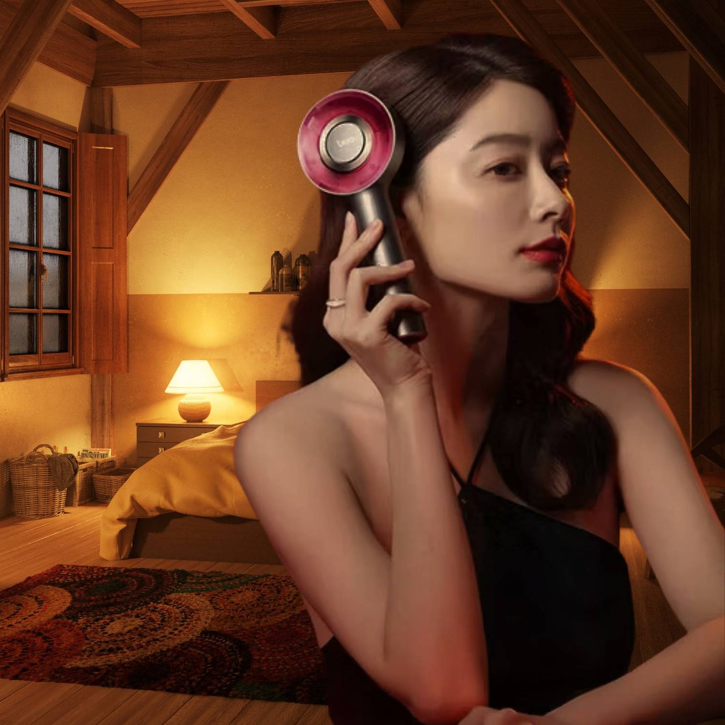 Elektrische Kopfhautmassagebürste mit LED-Therapie – für Haarpflege, Entspannung & bessere Durchblutung