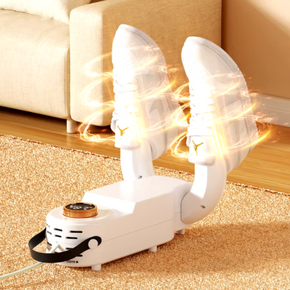 Faltbarer Schuh-Trockner mit UV & Thermostatfunktion gegen Geruch & Feuchtigkeit