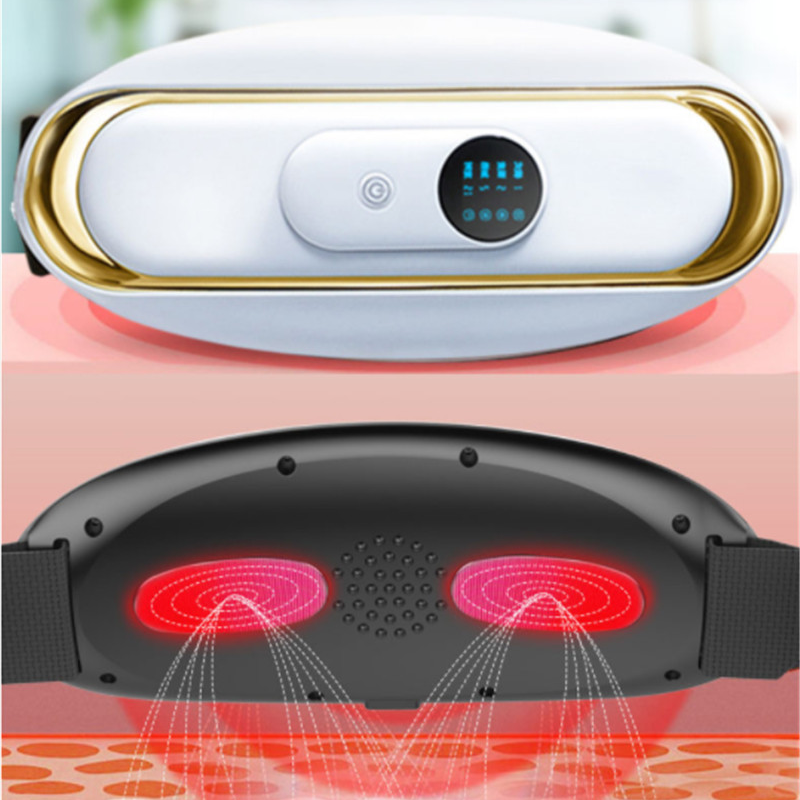 Slimming Belt Elektrischer Abnehm- und Massagegürtel – USB-aufladbarer Vibrations- & Wärmegürtel zur Fettverbrennung, Körperstraffung & Muskelentspannung