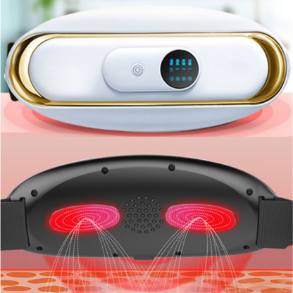 Slimming Belt Elektrischer Abnehm- und Massagegürtel – USB-aufladbarer Vibrations- & Wärmegürtel zur Fettverbrennung, Körperstraffung & Muskelentspannung