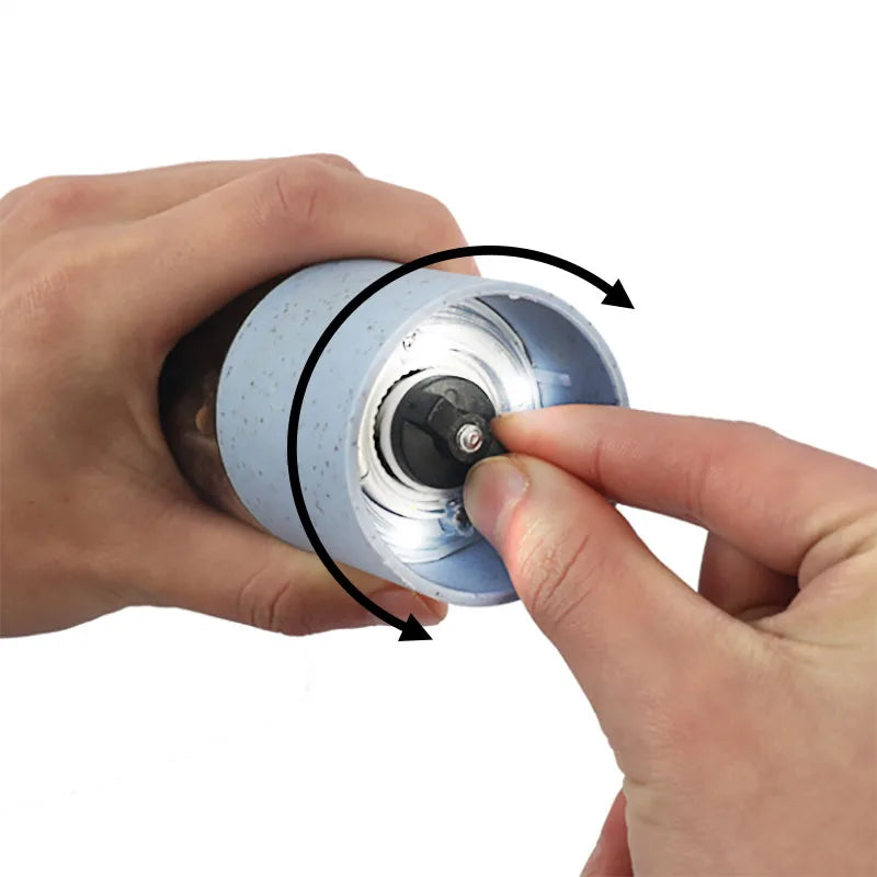 SpiceEase Elektrische Gewürzmühle – Keramikmahlwerk für Pfeffer, Meersalz & Gewürze im modernen Design