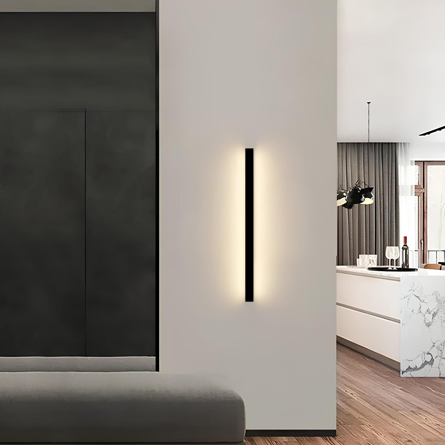 LumiLine | Moderne LED-Wandleuchte mit minimalistischem Design
