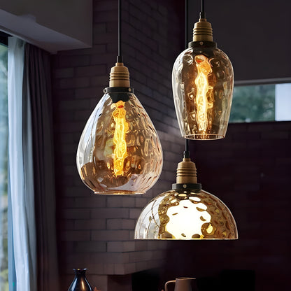 AmberLuxe Light – Industrielle Loft-Stil LED Pendelleuchte