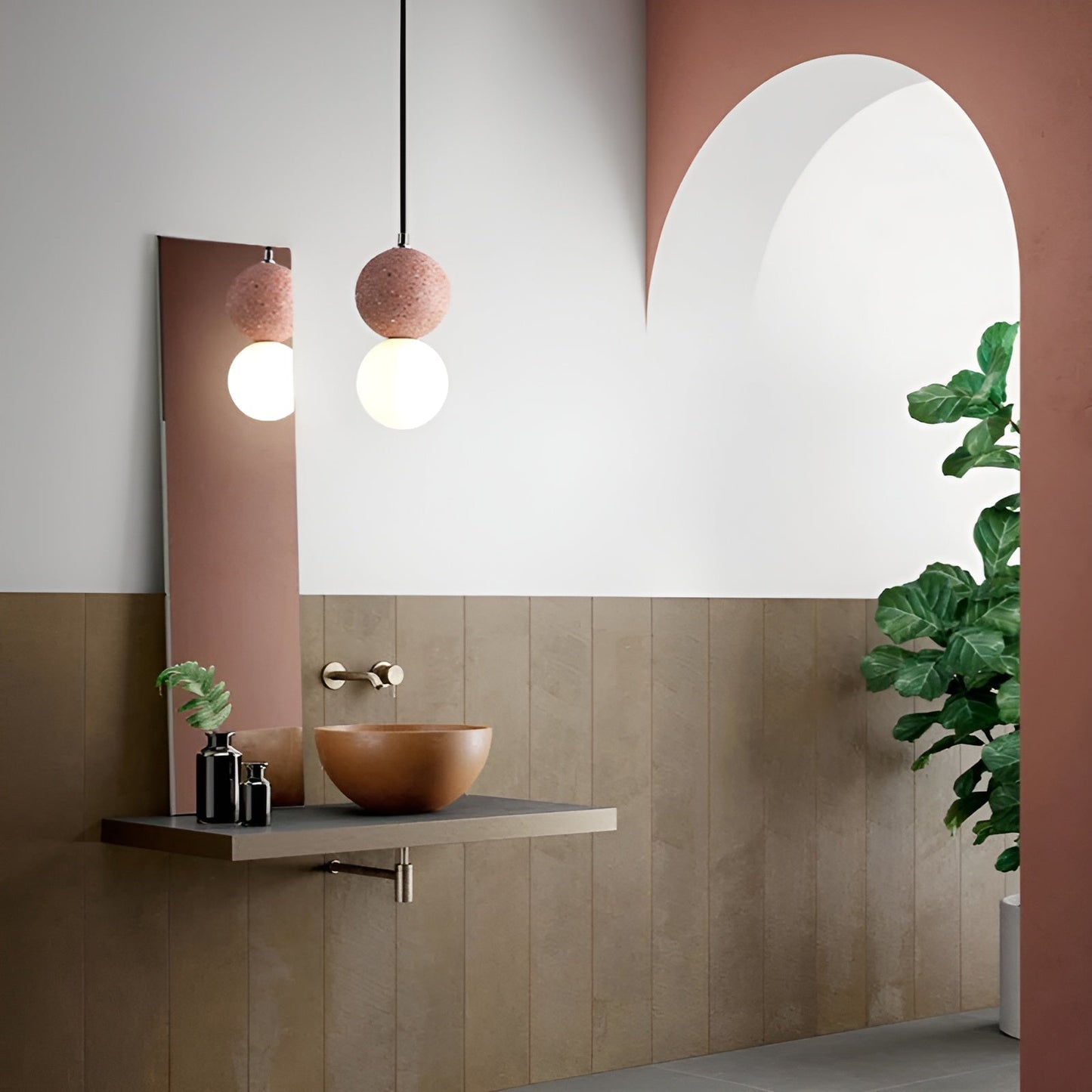 StellarBeam Light - Moderne Runde Pendelleuchte mit LED