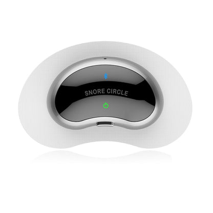 Discretes Bluetooth EMS Anti‑Schnarch‑Chin‑Pad mit Sleep‑Tracking‑App