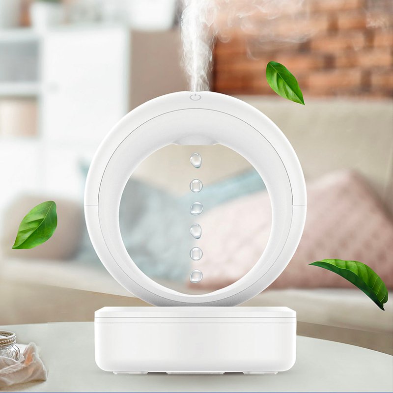 Runder Anti-Schwerkraft Luftbefeuchter & Aromatherapie Diffuser mit Schwebe-Effekt