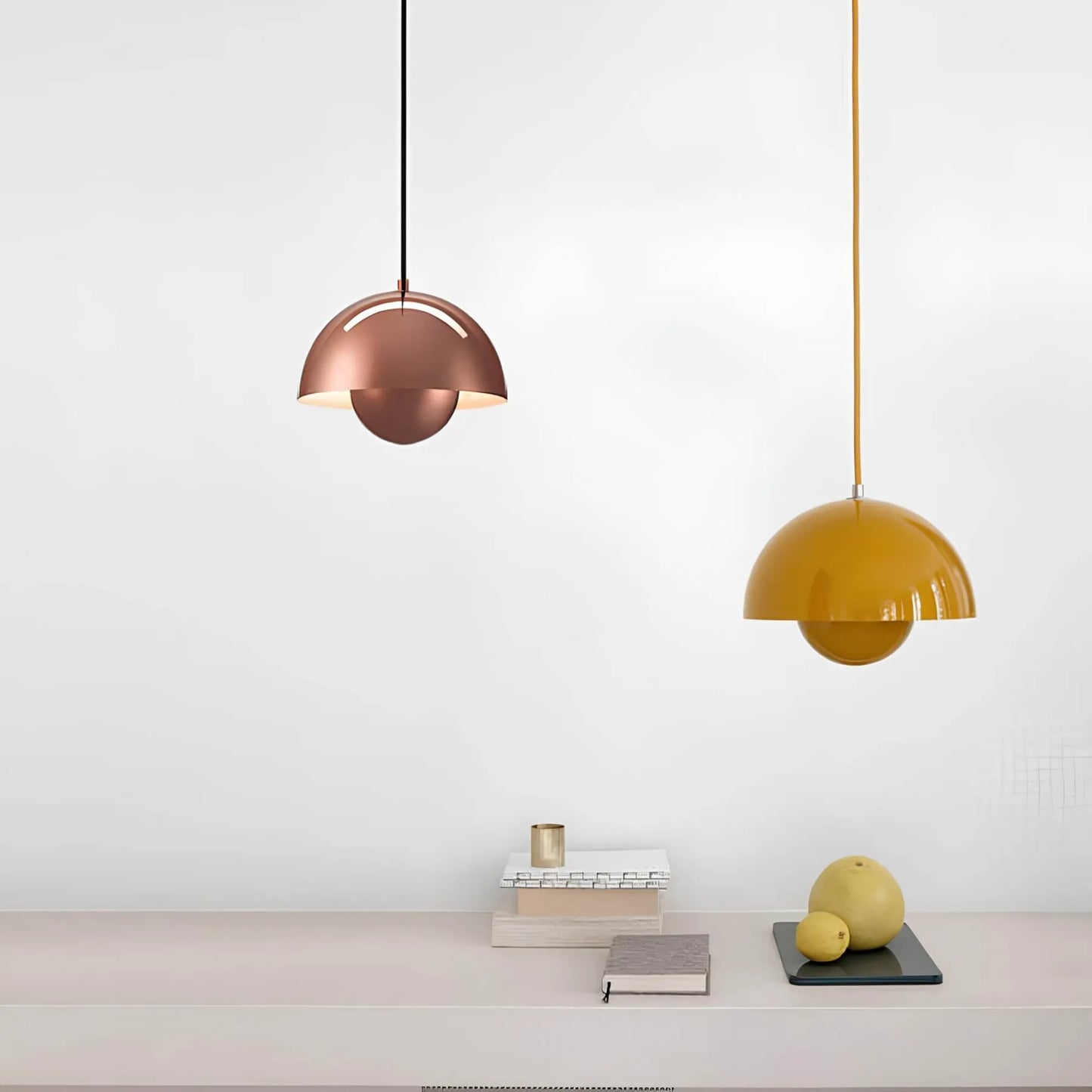 Halbrunde - Skandinavische Hängeleuchte