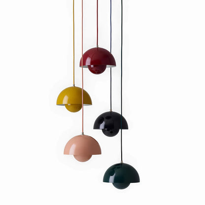 Halbrunde - Skandinavische Hängeleuchte