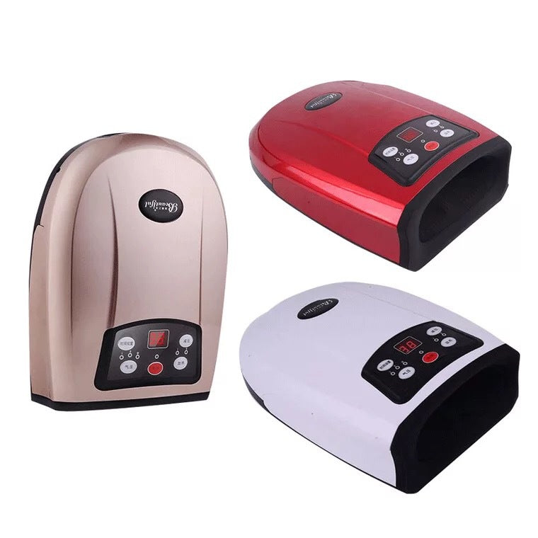 HandGuard Elektrisches Handmassagegerät – Luftkompression & Wärmetherapie gegen Arthritis, Karpaltunnelsyndrom & Handverspannungen