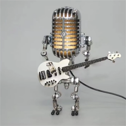 Lampe Roboter mit Gitarre