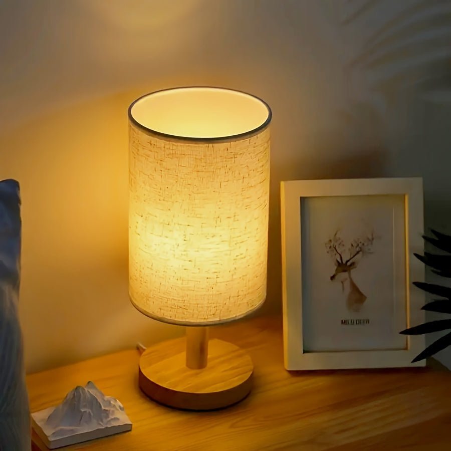 LumiHolz - Verstellbare LED Tischlampe mit USB Stromversorgung