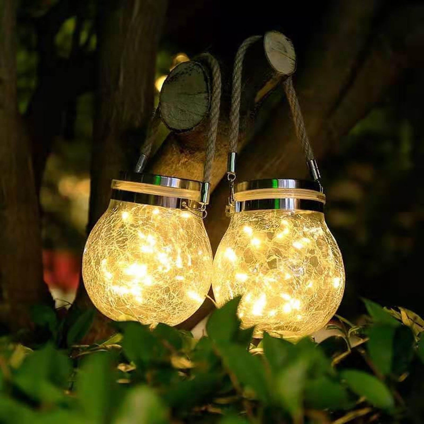 (4-pack) Solarglas-Licht