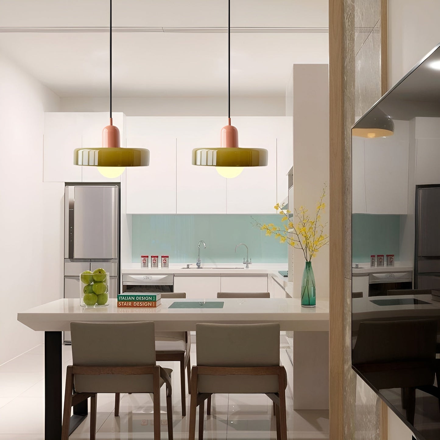 AuroraRetro Light - Nordische Retro-Pendelleuchte für die Decke