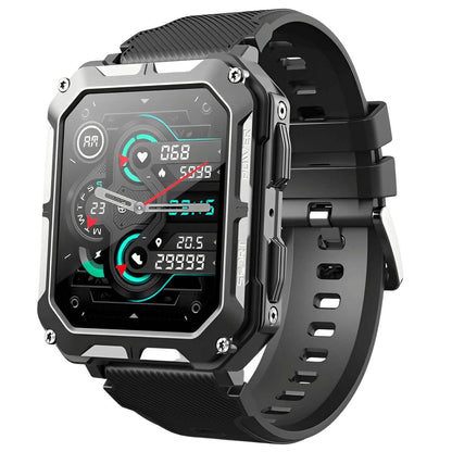 Indestructible Smartwatch ArmorTime – Militär‑grad, Gesundheits‑Tracker & Bluetooth‑Anrufe