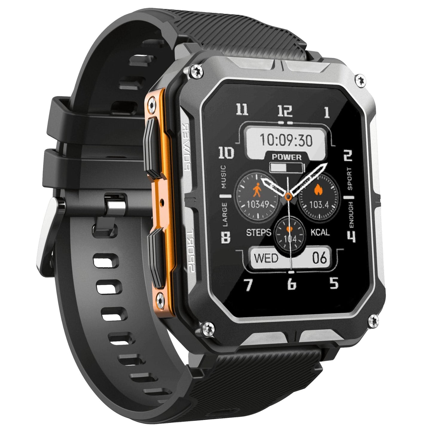 Indestructible Smartwatch ArmorTime – Militär‑grad, Gesundheits‑Tracker & Bluetooth‑Anrufe