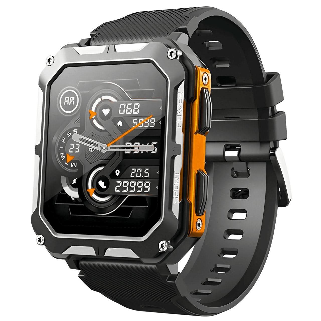 Indestructible Smartwatch ArmorTime – Militär‑grad, Gesundheits‑Tracker & Bluetooth‑Anrufe