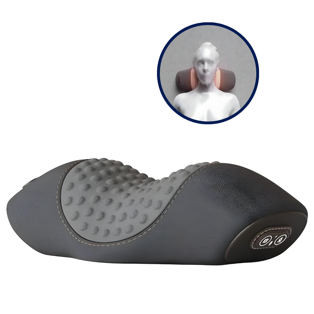 Innovativer Nacken- und Schultermassagegerät mit Wärmefunktion – Entspannung, Schmerzlinderung & Muskelregeneration