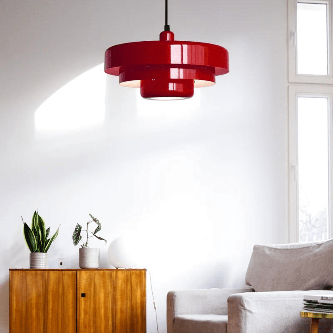 VintageGlow - Stilvolle LED Pendelleuchte für das Wohnzimmer