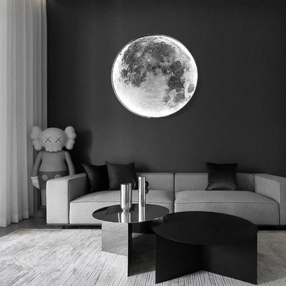 3D LED Mond- oder Erdlampe – Faszinierende Decken- und Wandleuchte mit realistischem Himmelskörper-Design