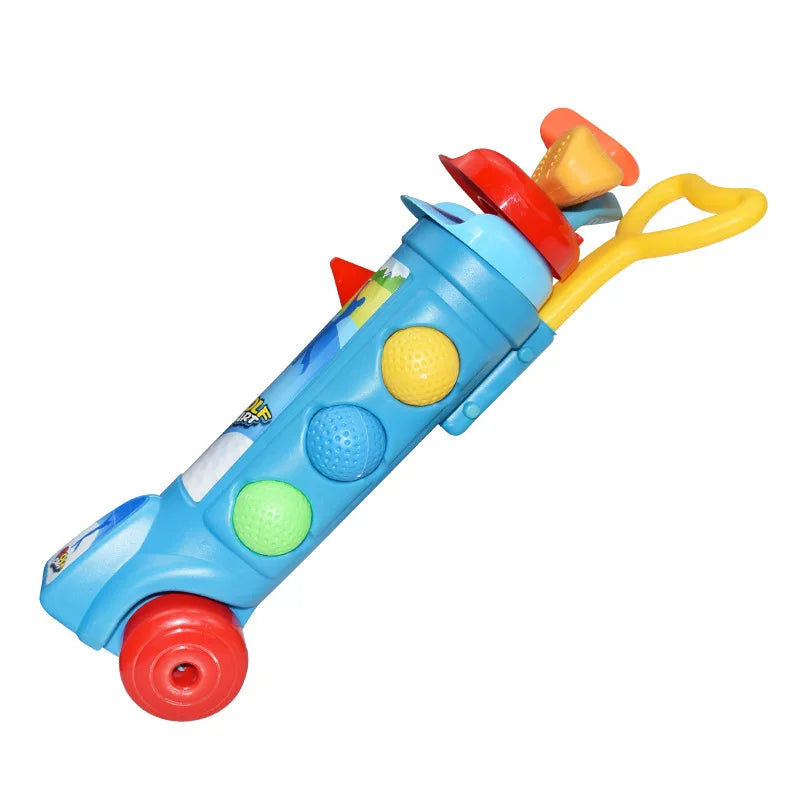 Kinder Golf-Trainingsset – Komplettes Indoor- und Outdoor-Spielset mit Schlägern, Bällen & Ziel