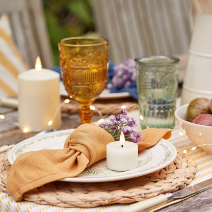 6er Set TruGlow LED Teelichter mit Fernbedienung