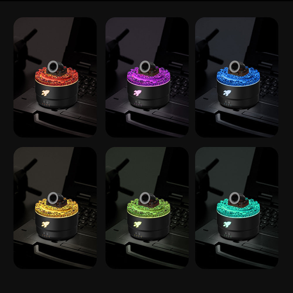 Aroma-Diffuser & Luftbefeuchter mit LED-Nachtlicht – 2 Nebelmodi, Aromatherapie & Timerfunktion