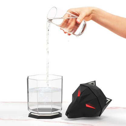 Wolf-Design Luftbefeuchter mit LED-Nachtlicht & stilvollem Raumklima-Effekt