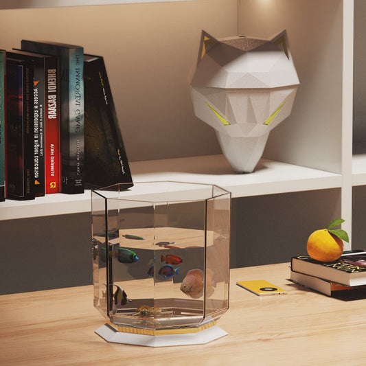 Wolf-Design Luftbefeuchter mit LED-Nachtlicht & stilvollem Raumklima-Effekt