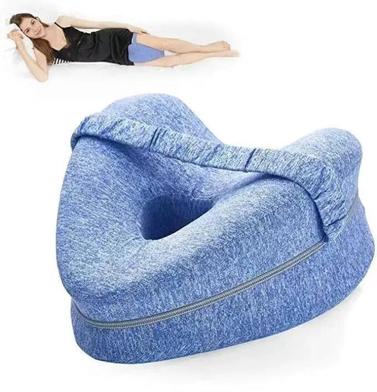 Orthopädisches Beinkissen aus Memory Foam – Ergonomisches Kniekissen zur Schmerzlinderung & besseren Schlafhaltung