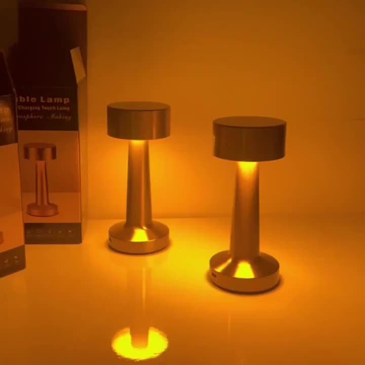 LumiViva - Kabellampe mit 3 Farben und Touch-Dimmfunktion