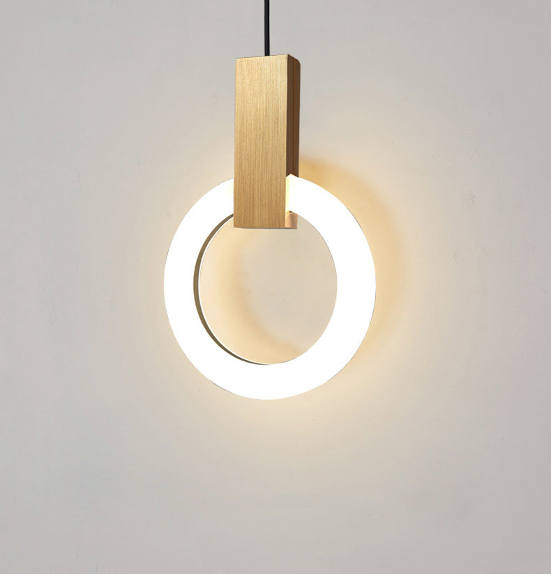 Moderne LED Ring Pendelleuchte – Goldene Hängelampe im minimalistischen Design für Esszimmer & Wohnzimmer