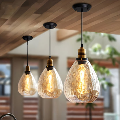 AmberLuxe Light – Industrielle Loft-Stil LED Pendelleuchte