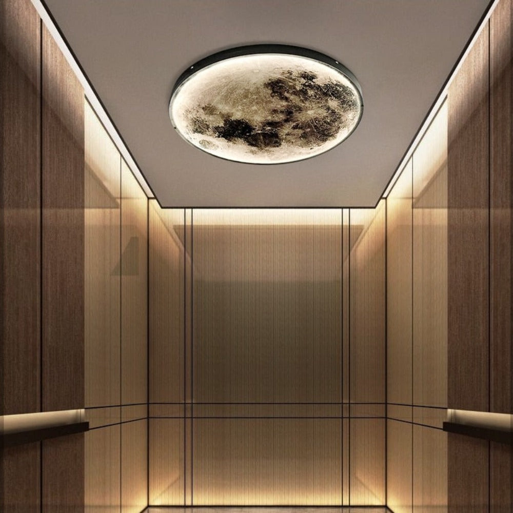 3D LED Mond oder Erde Decken- oder Wandleuchte