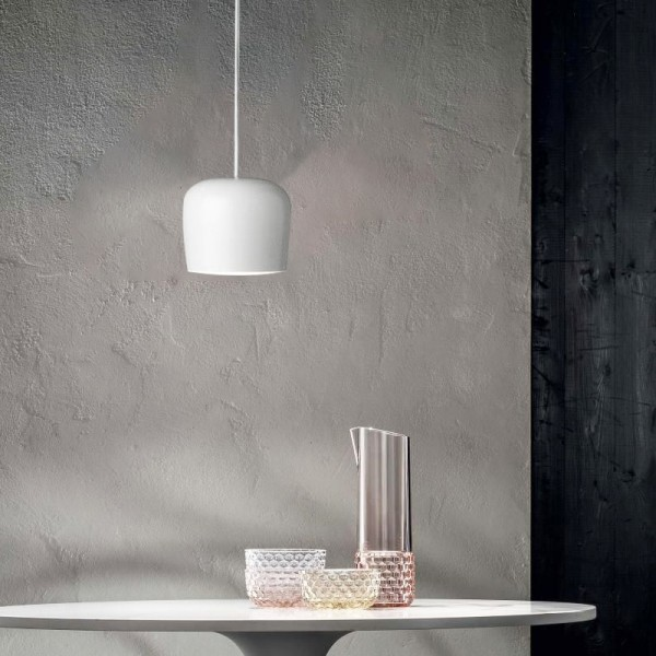 Modernes Eisendesign, E27-Sockel, LED-kompatibel, halb bündig montiert, Metallschirm oben/unten, 220-240V, 40W, CCC/CE-zertifiziert, schwarz/weiß