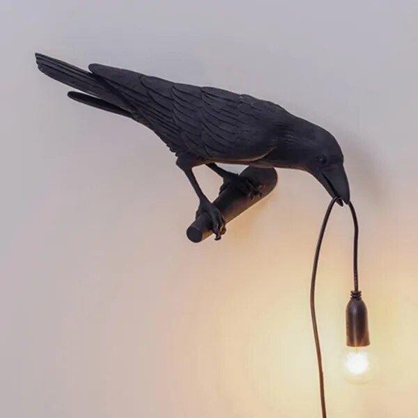 Krähe Vogel Lampe - Unique Bird Lamps | Luminous Designs