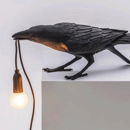 Krähe Vogel Lampe - Unique Bird Lamps | Luminous Designs