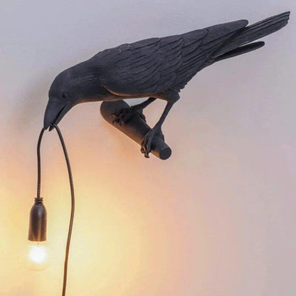 Krähe Vogel Lampe - Unique Bird Lamps | Luminous Designs