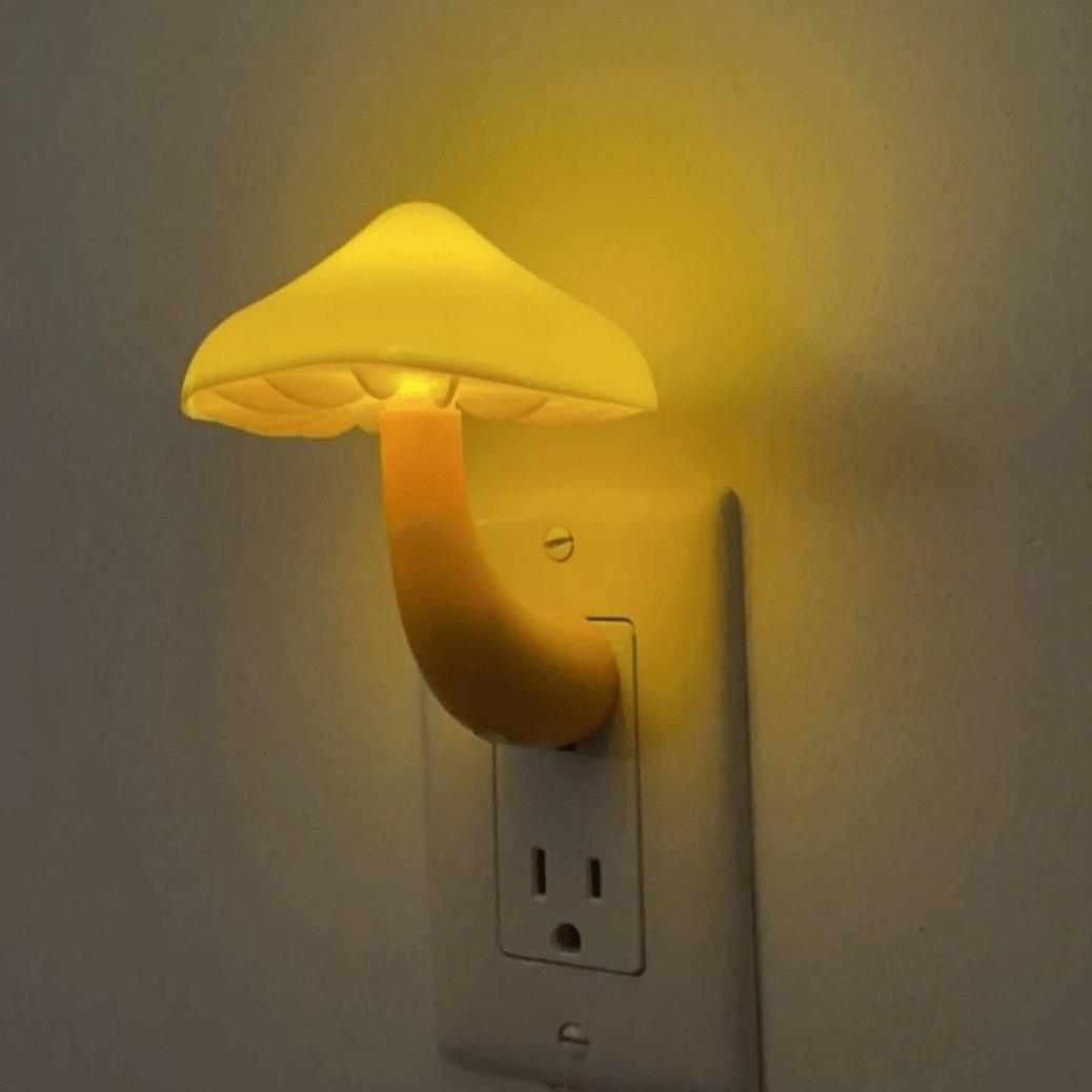 Zauberhaftes Pilz-Nachtlicht