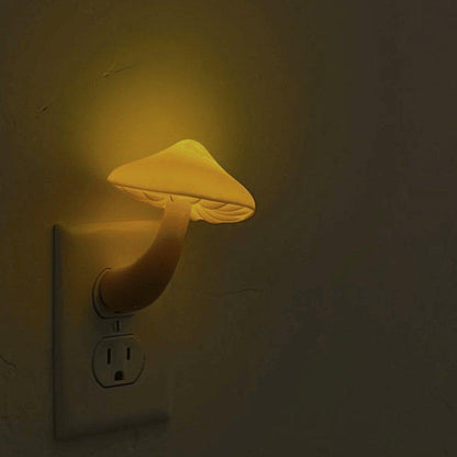 Zauberhaftes Pilz-Nachtlicht