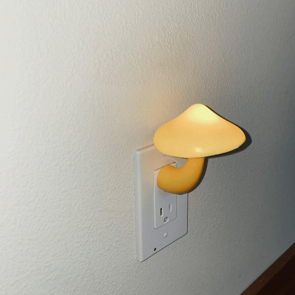 Zauberhaftes Pilz-Nachtlicht