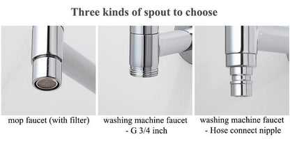 Minimalistischer, an der Wand montierter Badezimmerhahn