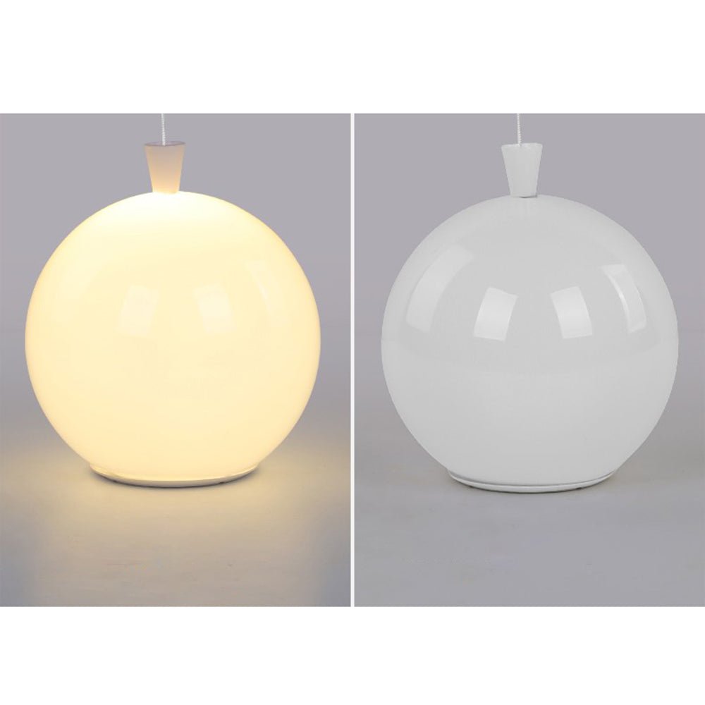 Mira Moderne Kleine LED Deckenlampe - Weiß Acryl für Schlafzimmer