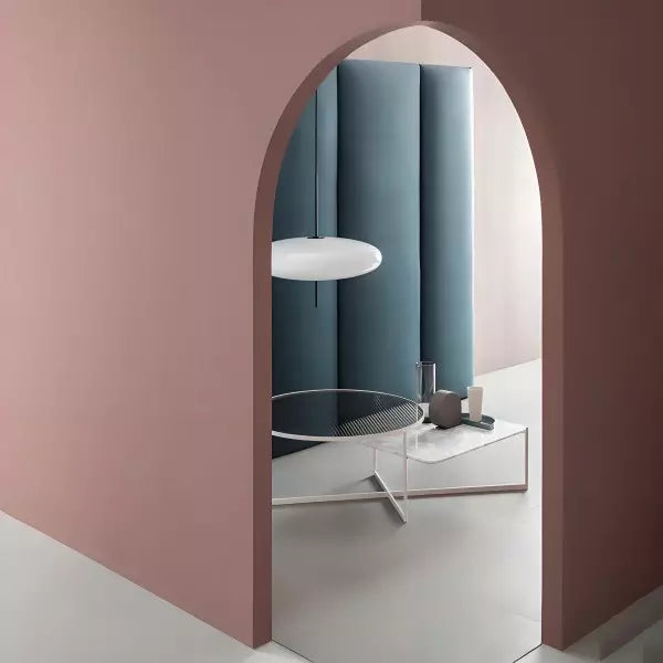 Minimalistische Pendelleuchte „UFO Style“ – Moderne Hängelampe in Schwarz-Weiß für Esstisch, Küche oder Büro