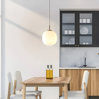 AuroraGlobe Light - Nordische Glas-Kugel LED Pendelleuchten