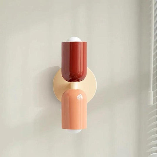 Nordische Doppelkopf-Wandleuchte