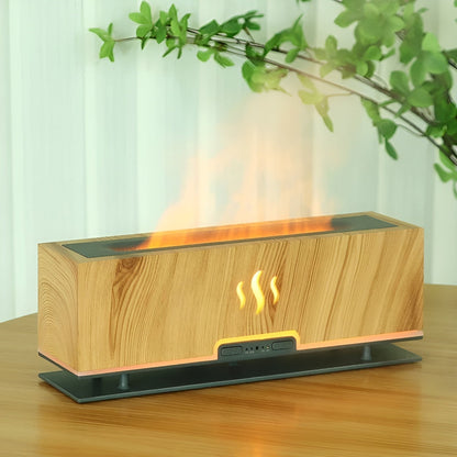 Aroma Diffuser mit Flammen-Effekt – 3-in-1 Luftbefeuchter, Duftlampe & Ambient Light