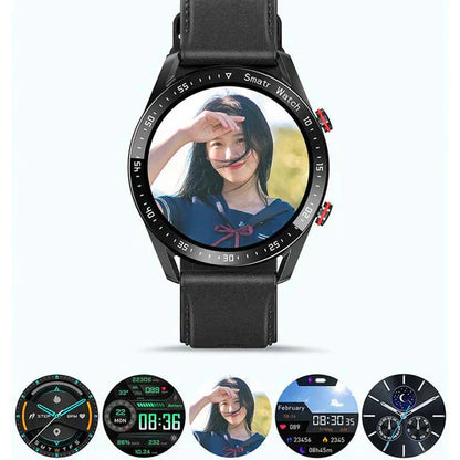 Smartwatch mit Blutzucker-, Blutdruck- & Sauerstoffüberwachung – HealthSync Pro Gesundheitsuhr mit Herzfrequenz-Tracking & Bluetooth-Funktion