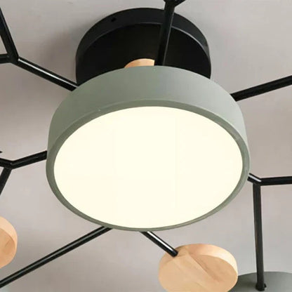 Chantal | Scandinavian branched LED ceiling light